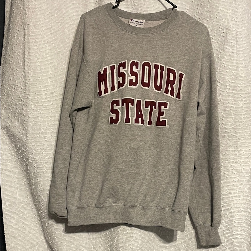 Champion Gray Athletic Sweatshirt